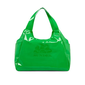 Sundek SUNDEK Chel Bag Borsa Da Mare Lucida Verde - Borsa - Tommaseo Clothing