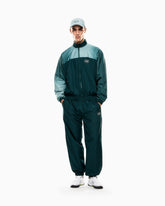 EMPORIO ARMANI Tuta Leggera In Microfibra Con Zip Verde 25/26