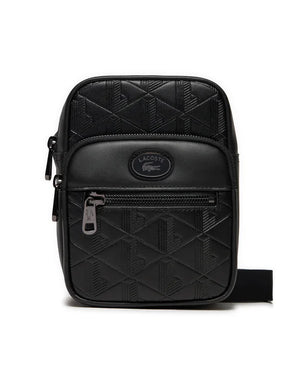 LACOSTE Marsupio Piccolo Logo Nero Nero