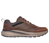 SKECHERS Air Cooled Memory Foam Relaxed Fit Marrone