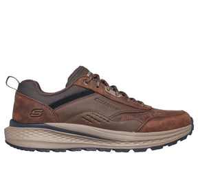 SKECHERS Air Cooled Memory Foam Relaxed Fit Marrone