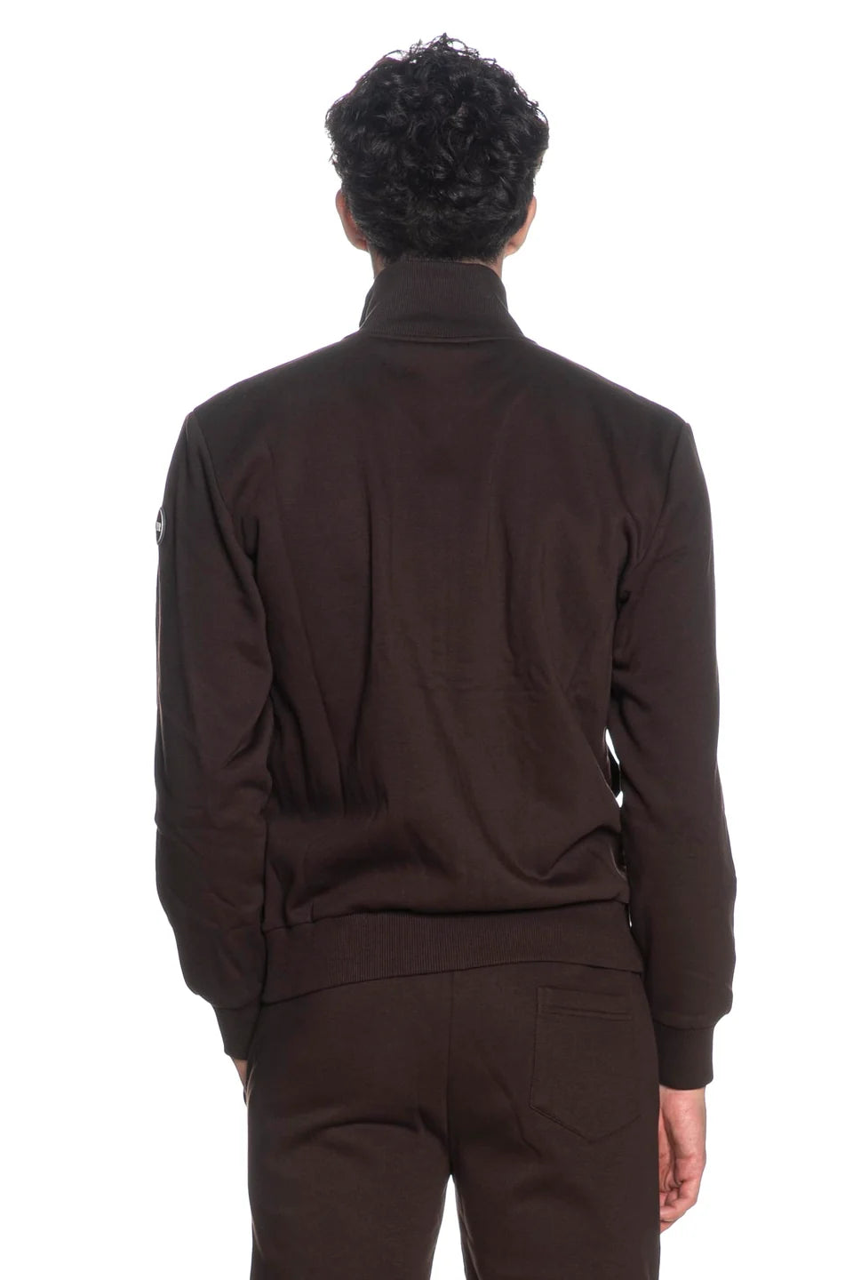COLMAR Felpa Con Zip Marrone
