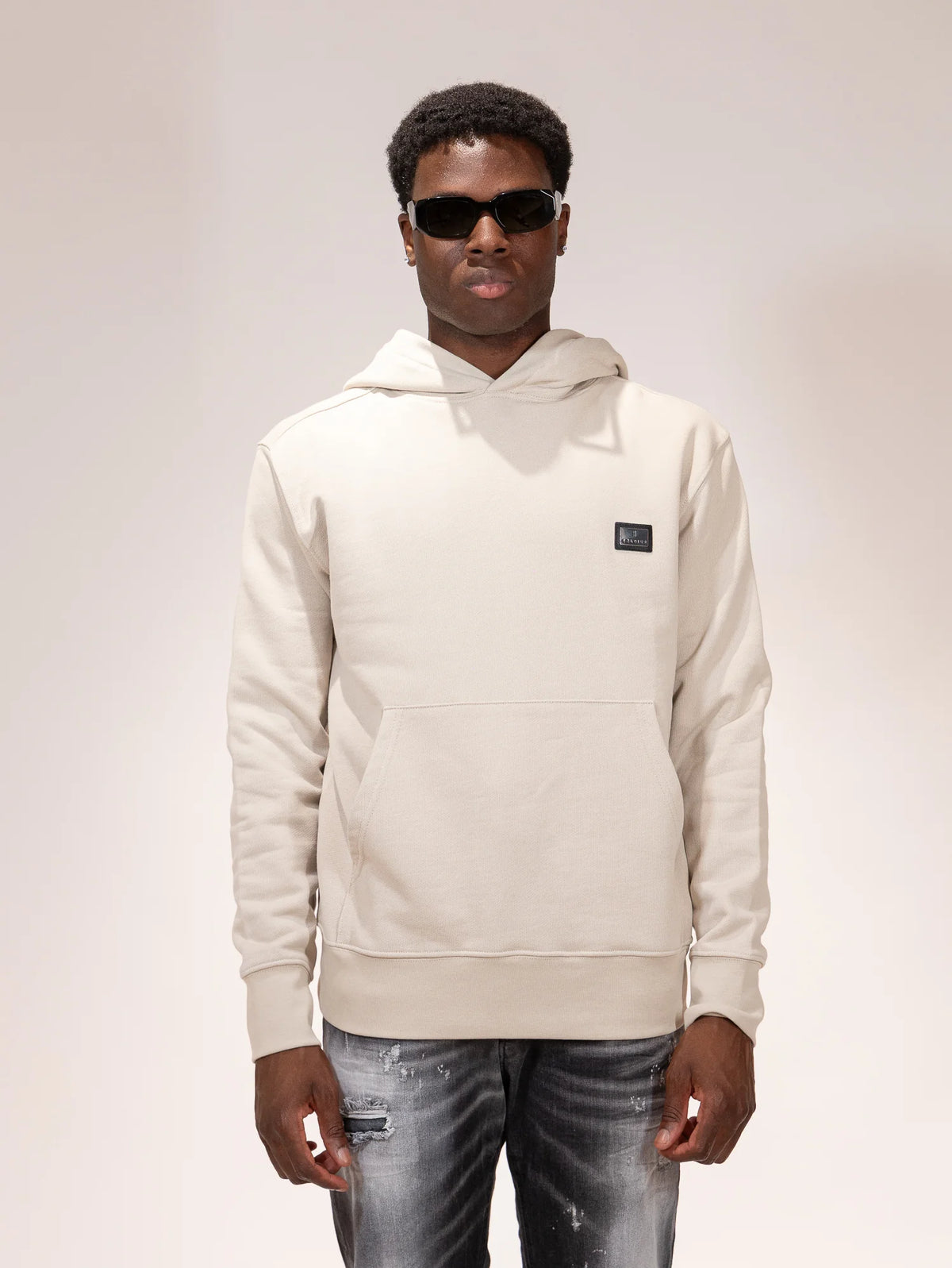SOLDIER Felpa Prime in Cotone Piqué Beige