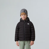 NORTH FACE Giubbotto Bambino Invernale Reversibile Nero/Grigio