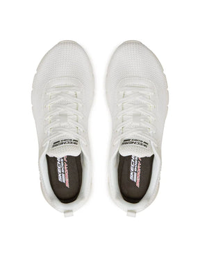 Skechers Bobs B Flex Visionary Sneaker Donna Bianco