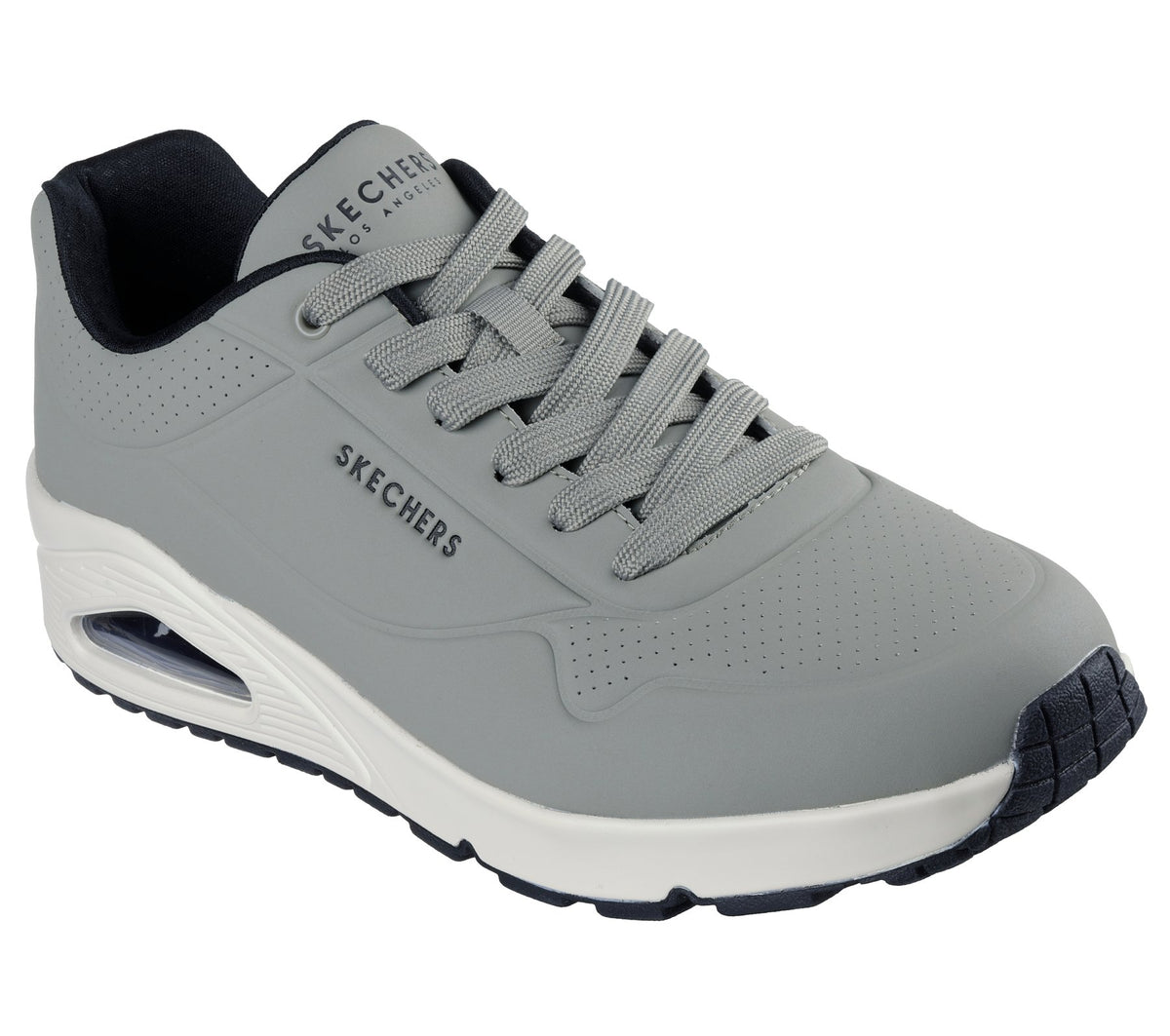 SKECHERS Air Cooled Memory Foam Los Angeles Street grigia