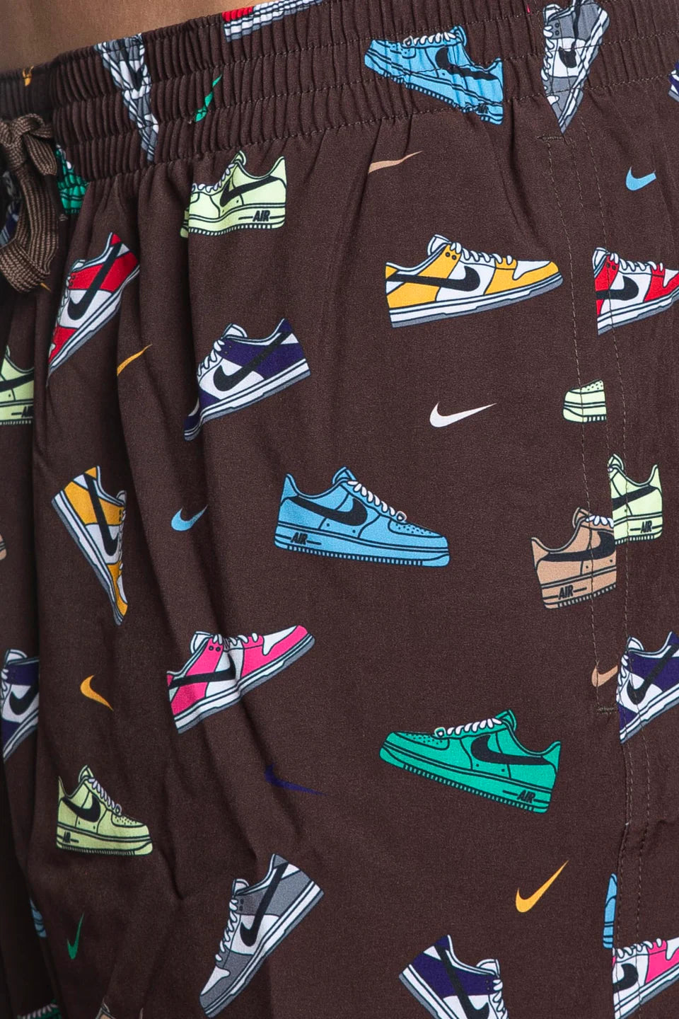 NIKE Costume Multilogo scarpe Marrone