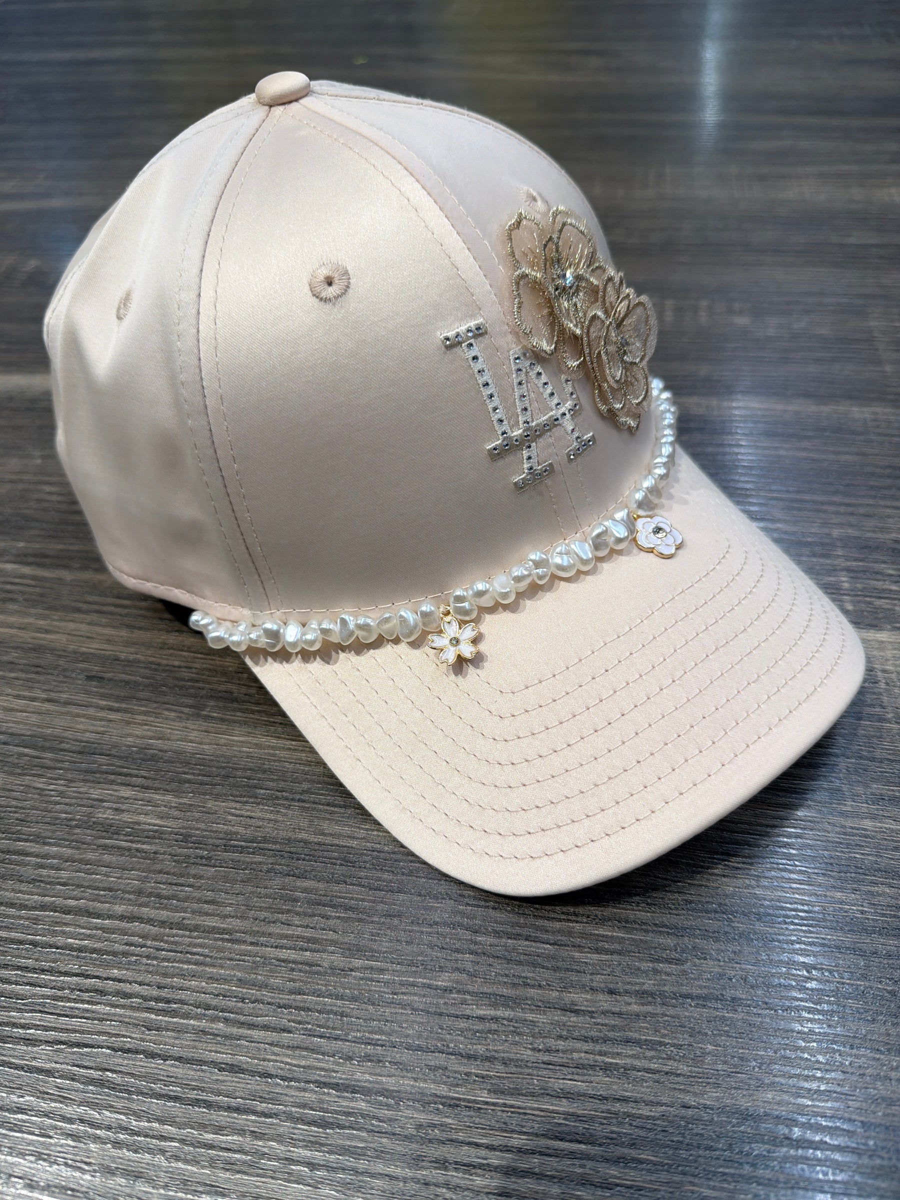 NEW ERA LA CUSTOM PANNA CON BRILLANTINI