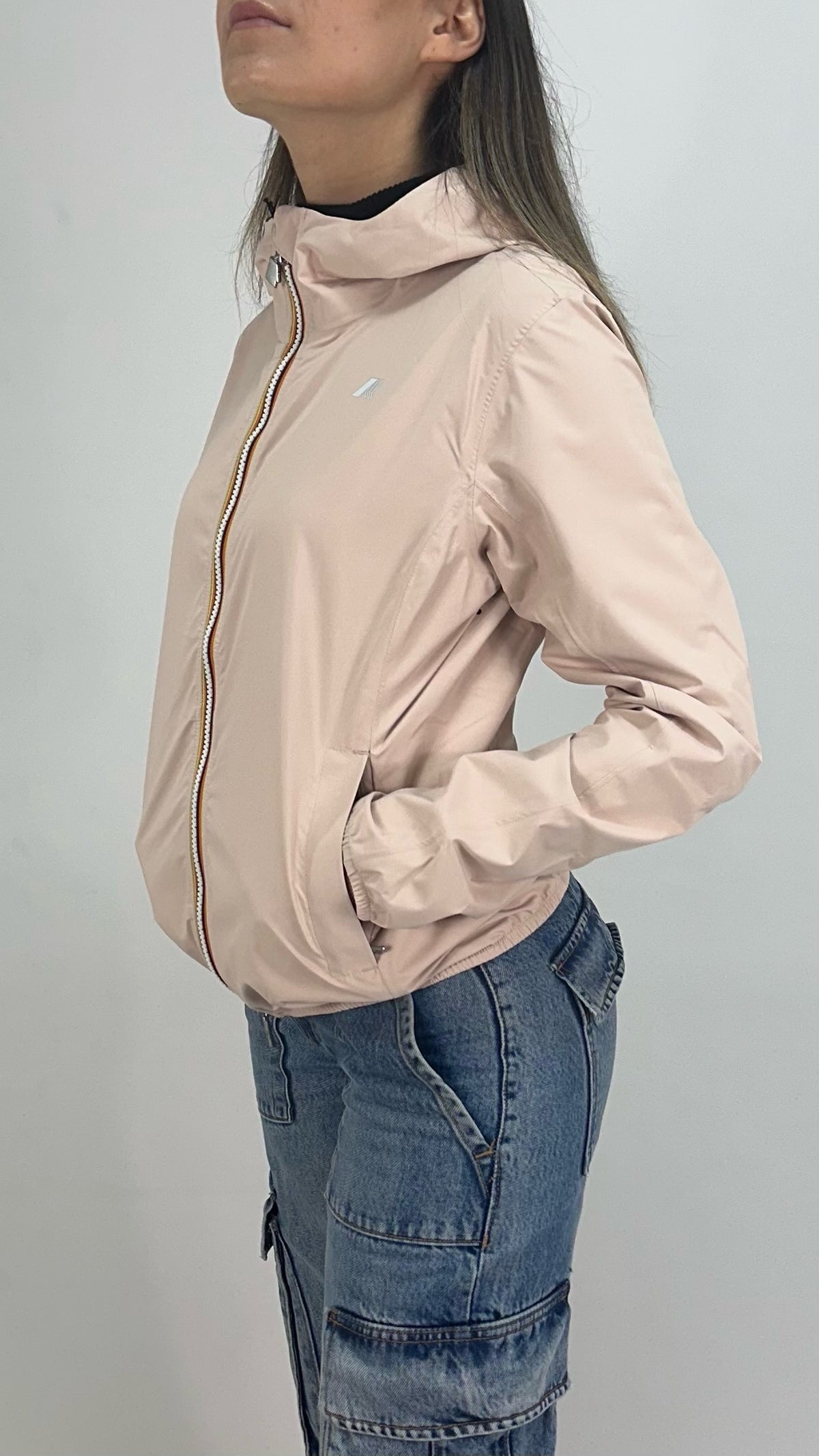 K-WAY Antivento Lyly Stretch Dot Donna Rosa