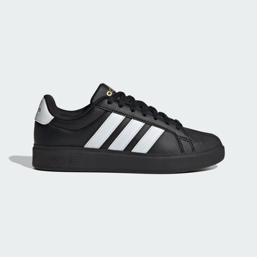 ADIDAS Superstar Streettalk Sneaker In Pelle Nera/Bianca