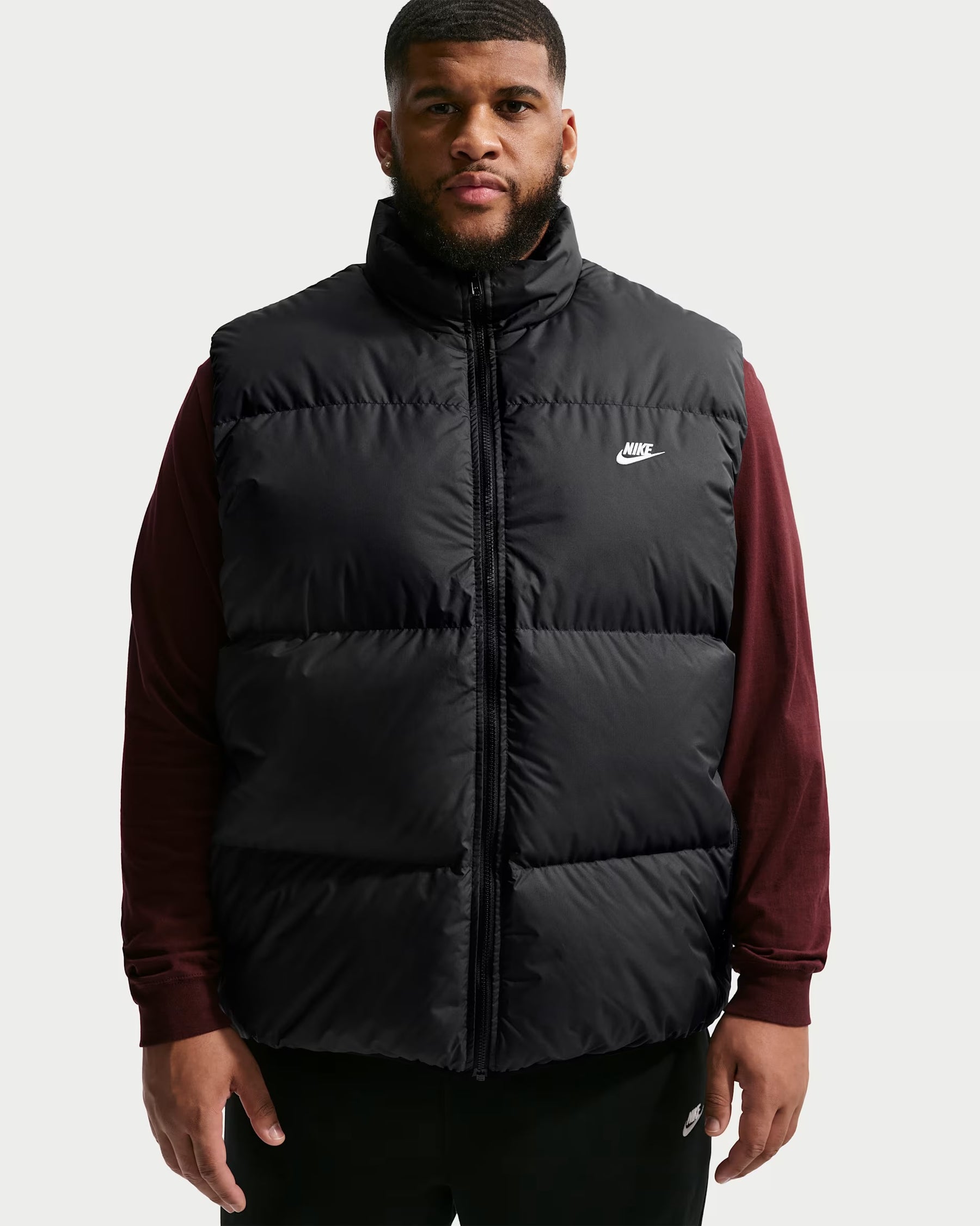 NIKE Smanicato Therma Fit Nero