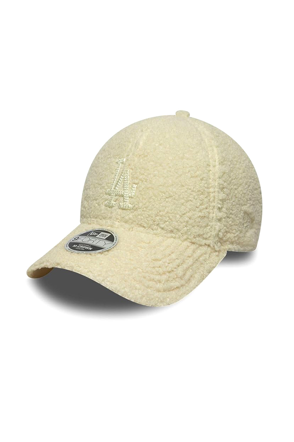 NEW ERA 9FORTY Cappello Pelliccia Logo LA Bianco