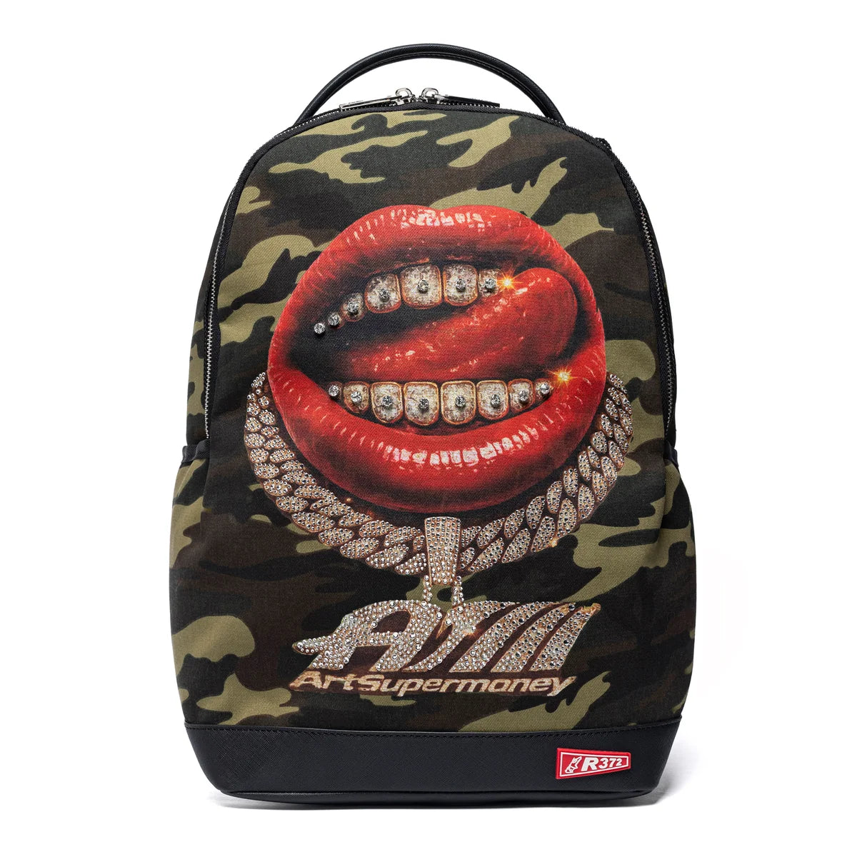 ART SUPER MONEY Zaino Grillz Backpack Camouflage