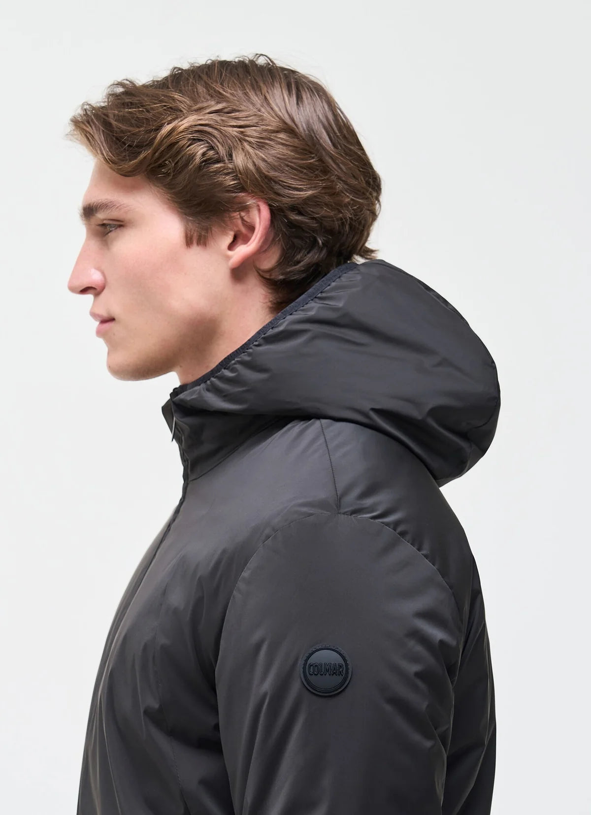 COLMAR Giubbotto In Tessuto Stretch Con Cappuccio Nero 26/27