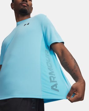 UNDER ARMOUR T-Shirt Tech Utility Azzurra