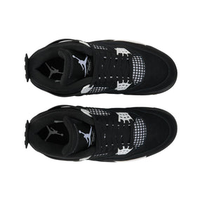 JORDAN 4 Retro White Thunder Nero/Bianco