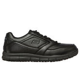 7756EC/BLK Skechers Work Slip Resistent Relaxed Fit Nero 26/27