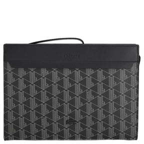 LACOSTE Pochette Monogram Nero