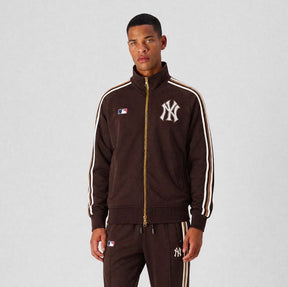 ‘47 x NBA Tuta Oakland Athletics Con Zip Senza Cappuccio Marrone