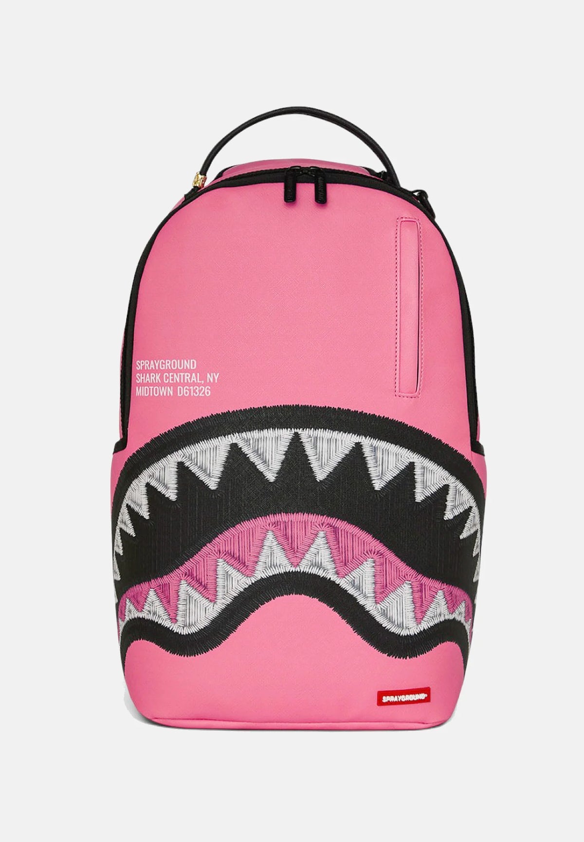 SPRAYGROUND Zaino Sprayground Shark Central Pink Embroidered Shark  Rosa