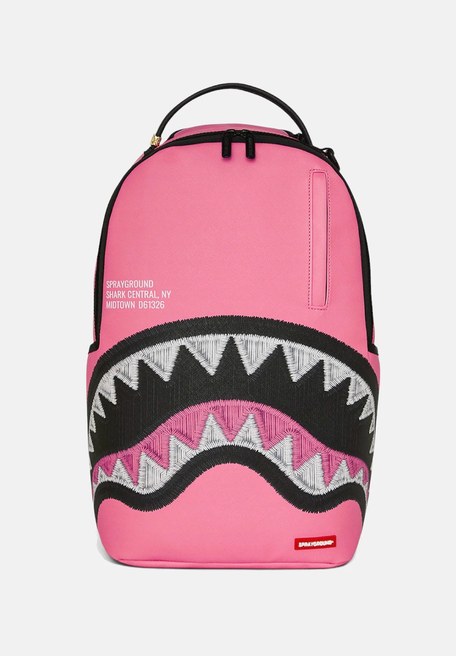 SPRAYGROUND Zaino Sprayground Shark Central Pink Embroidered Shark  Rosa