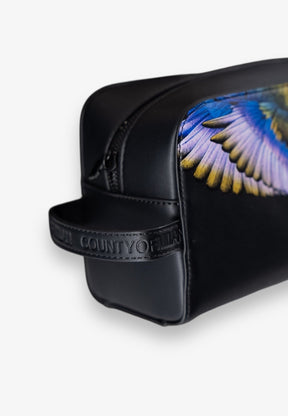 COUNTY OF MILAN BY MARCELO BURLON BEAUTY CASE BLU/VIOLA/GIALLO