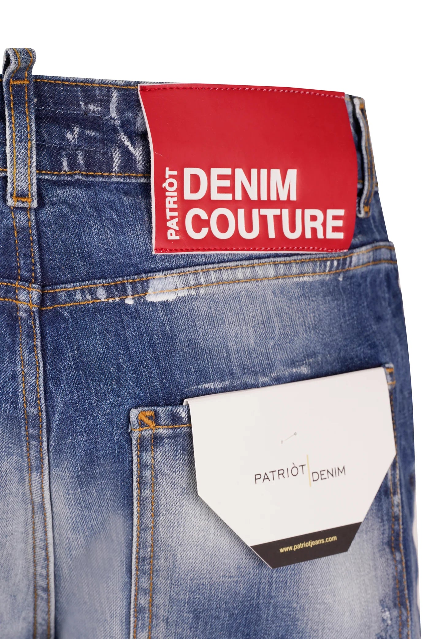PATRIÒT Jeans Baggy Denim Chiaro
