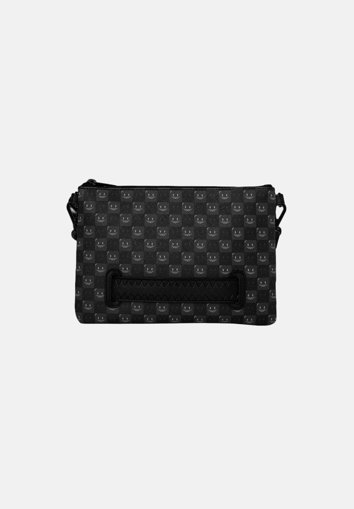 SPRAYGROUND Pochette/Tracolla SHARK MONOGRAM CROSSBODY nera