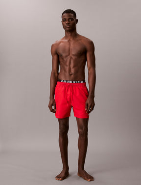 Calvin Klein Costume Da Bagno Con Elastico Rosso
