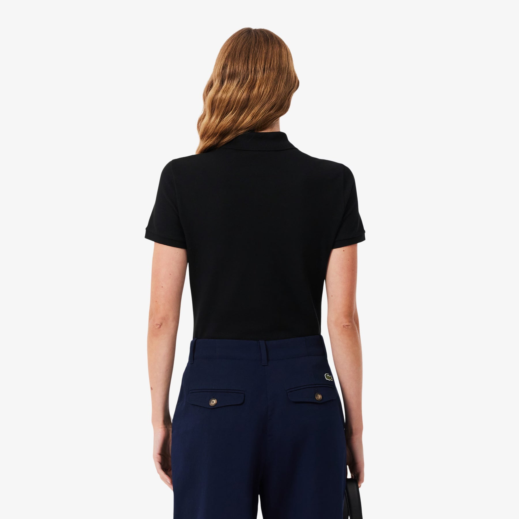 LACOSTE Polo Basic Donna Nera