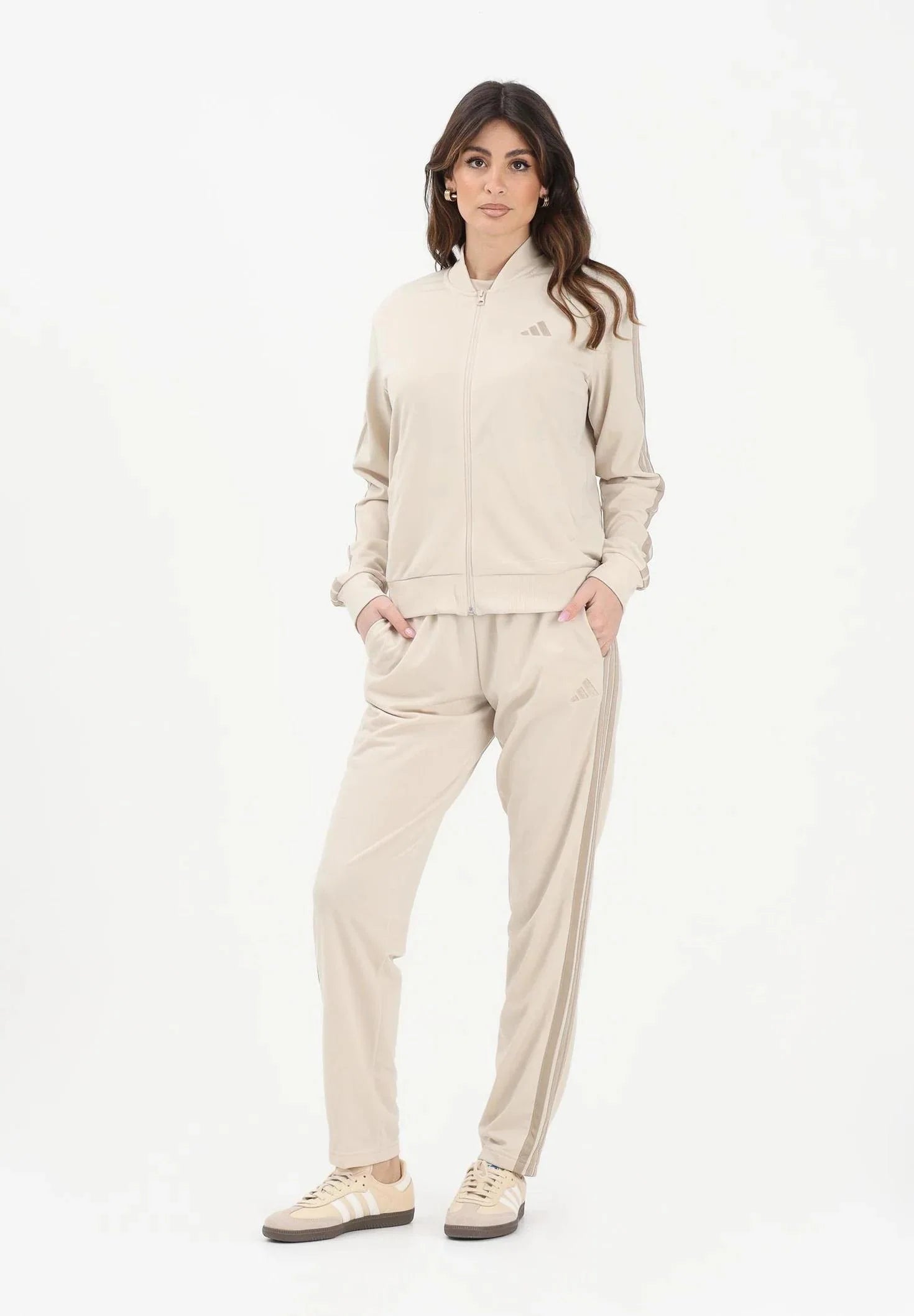 TUTA ADIDAS PERFORMANCE BEIGE DONNA