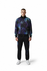 AUSTRALIAN Tuta Con Stampa Multicolor DOUBLE FACE Nera/Viola 25/26