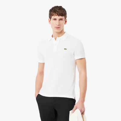 LACOSTE Polo regular fit  In Piqué L.12.12 Bianca