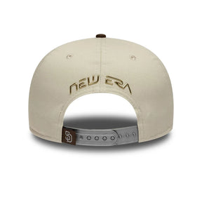 NEW ERA 9FIFTY Cappello Visiera Dritta San Diego Padres Beige