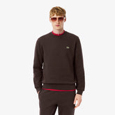 LACOSTE Maglioncino Basic Misto Lana Marrone