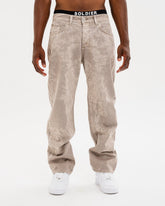 SOLDIER Jeans Baggy Drill Made in Italy Beige