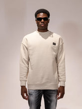 SOLDIER Felpa Girocollo Prime in Cotone Piqué Beige