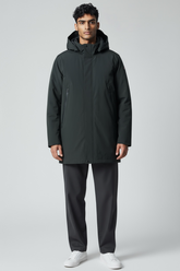 CANADIENS Giubbotto Invernale Liscio Lungo Waterproof Verde