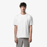 K-WAY T-Shirt Solo Jersey Triangle Bianca