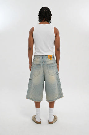 BUTISH Jeans Jorts Carpenter Sabbiato