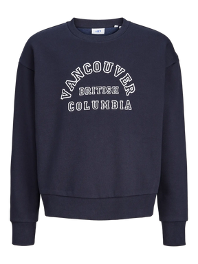 JJXX JXMERLE FELPA GIROCOLLO BLU DONNA