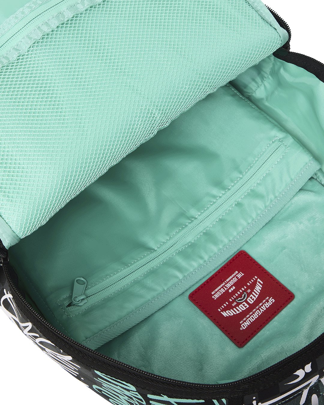 SPRAYGROUND Zaino Spray poetry III dlxsv Multicolore/verde acqua
