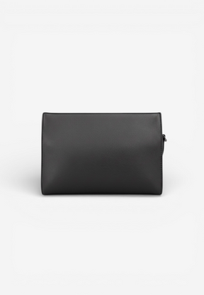 COUNTY OF MILAN MARCELO BURLON Pochette In Ecopelle Con Stampa Bianca Nero