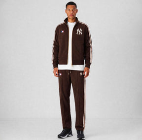‘47 x NBA Tuta Oakland Athletics Con Zip Senza Cappuccio Marrone