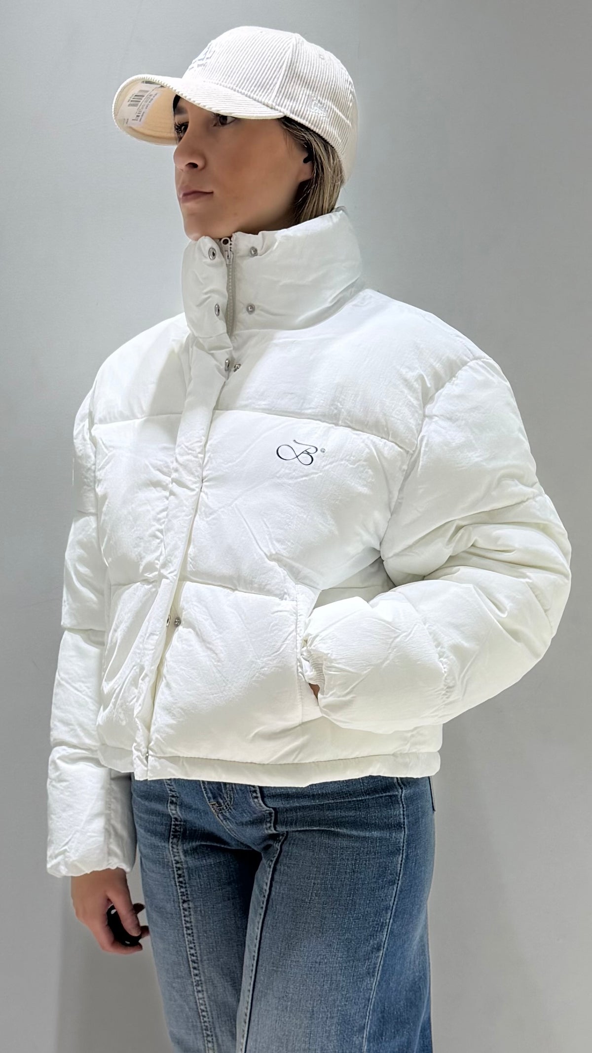 TIFFOSI GIRL COCKATOO BIANCO GIUBBOTTO