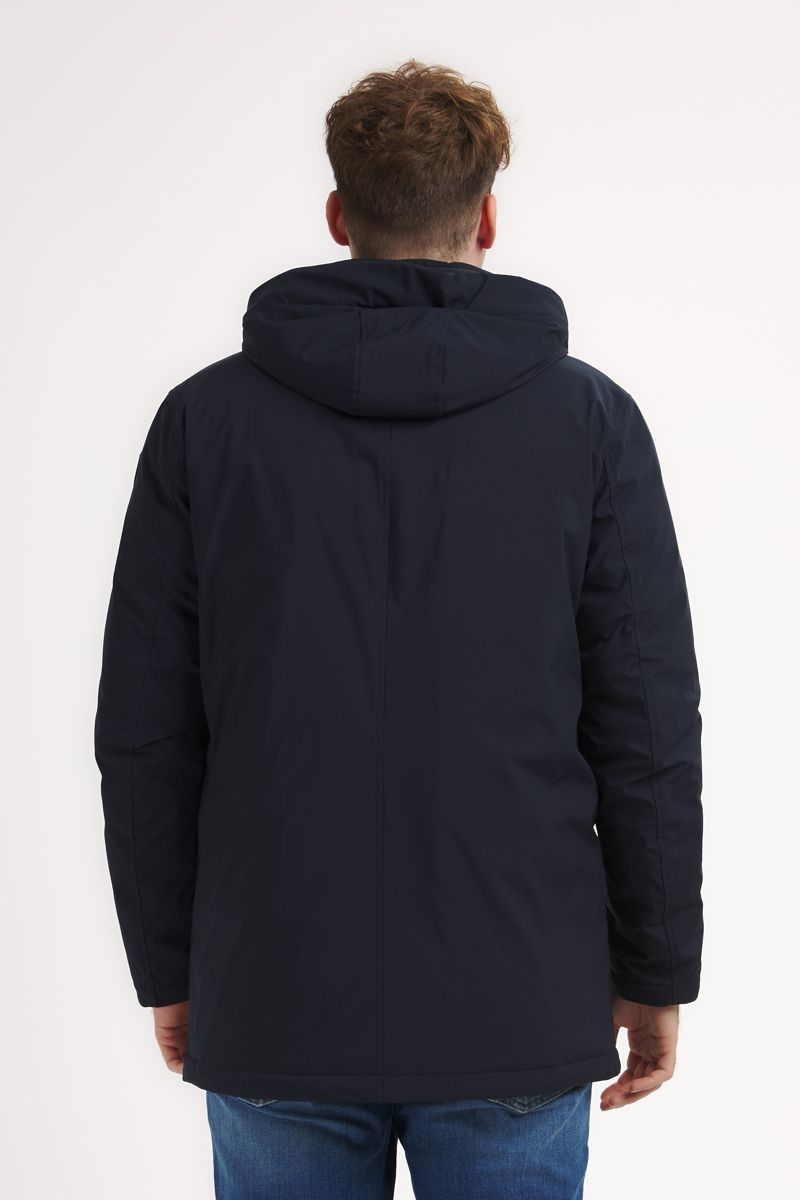 BLAUER Parka Chester Con Cappuccio Blu
