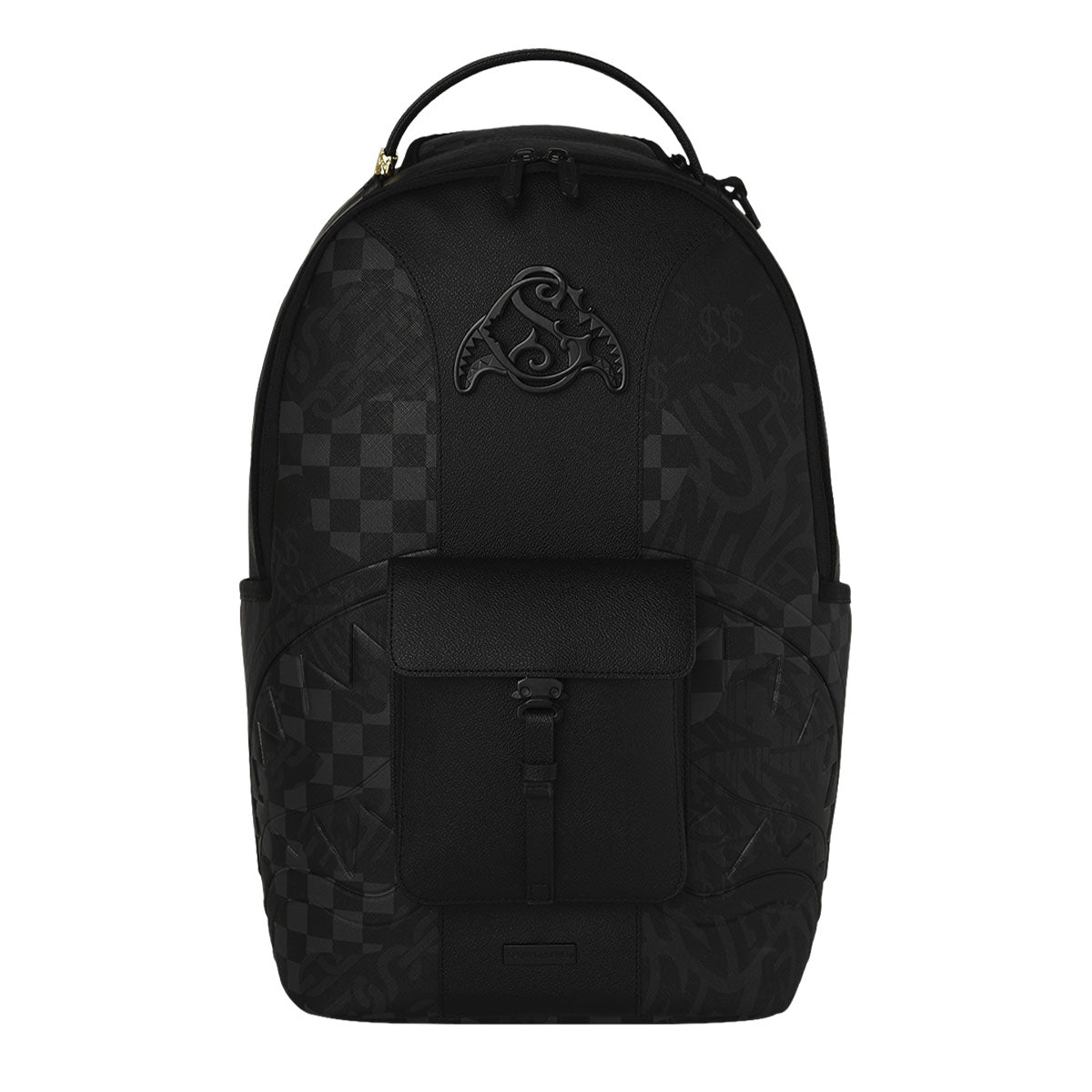SPRAYGROUND Zaino 4Am Mix Up V2 Con Tascone Nero