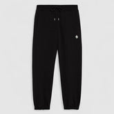 COUNTY OF MILAN Pantalone Con Logo Ricamato Nero