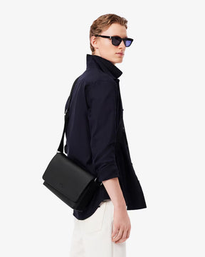 LACOSTE Tracolla Messenger Nera