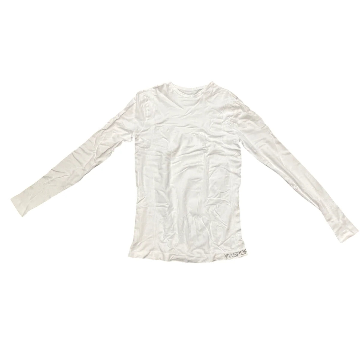 VIVASPORT Maglia Termica a Maniche Lunghe BASIC Bianco